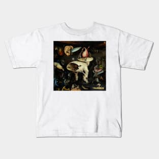 HELL  Tree Man by Hieronymus Bosch Kids T-Shirt